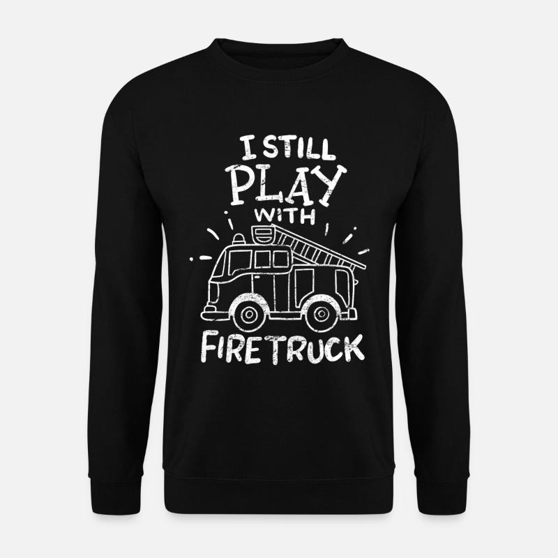 Fire Engine - Sweat-shirt Unisexe - noir