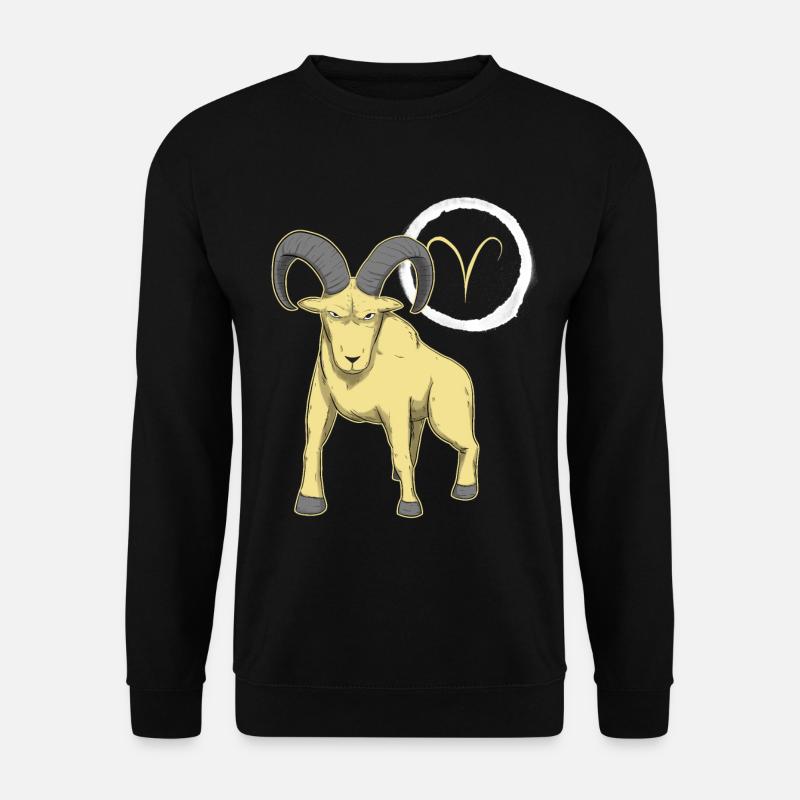 Zodiac Bélier Bélier - Sweat-shirt Unisexe - noir
