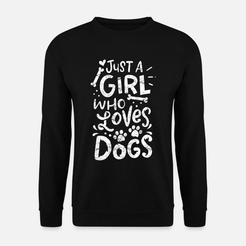 Hund Haustier - Unisex Pullover - Schwarz