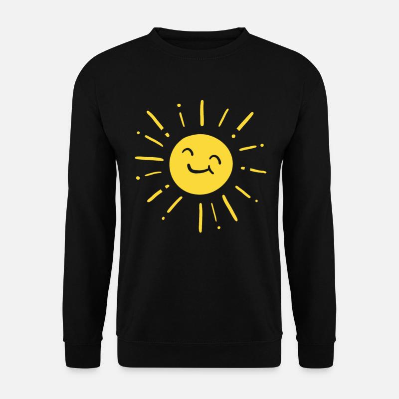 Sonne Sonnenschein - Unisex Pullover - Schwarz