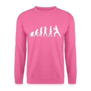 Cricket-Spieler - Unisex Pullover - Pink - Vorne
