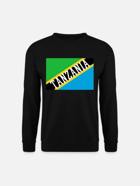 Tansania Tansania Tansania - Unisex Pullover - Schwarz