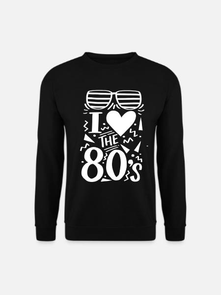 80s party - Unisex Sweatshirt - black