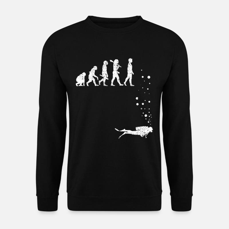 Diving divers - Unisex Sweatshirt - black