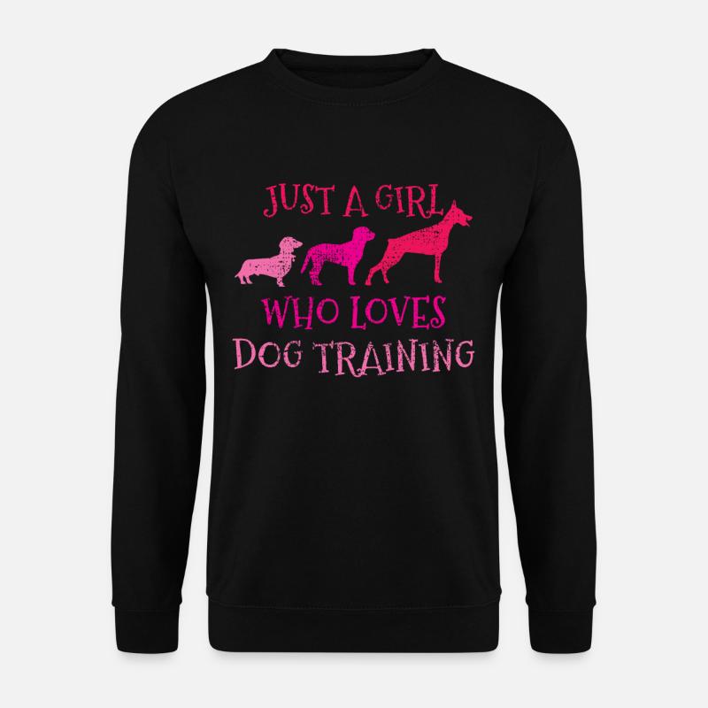 dog trainer - Unisex Sweatshirt - black