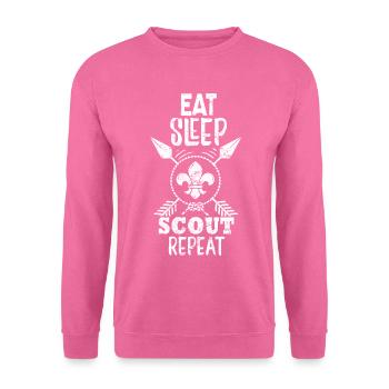 Späher-Scouting - Unisex Pullover - Pink - Vorne