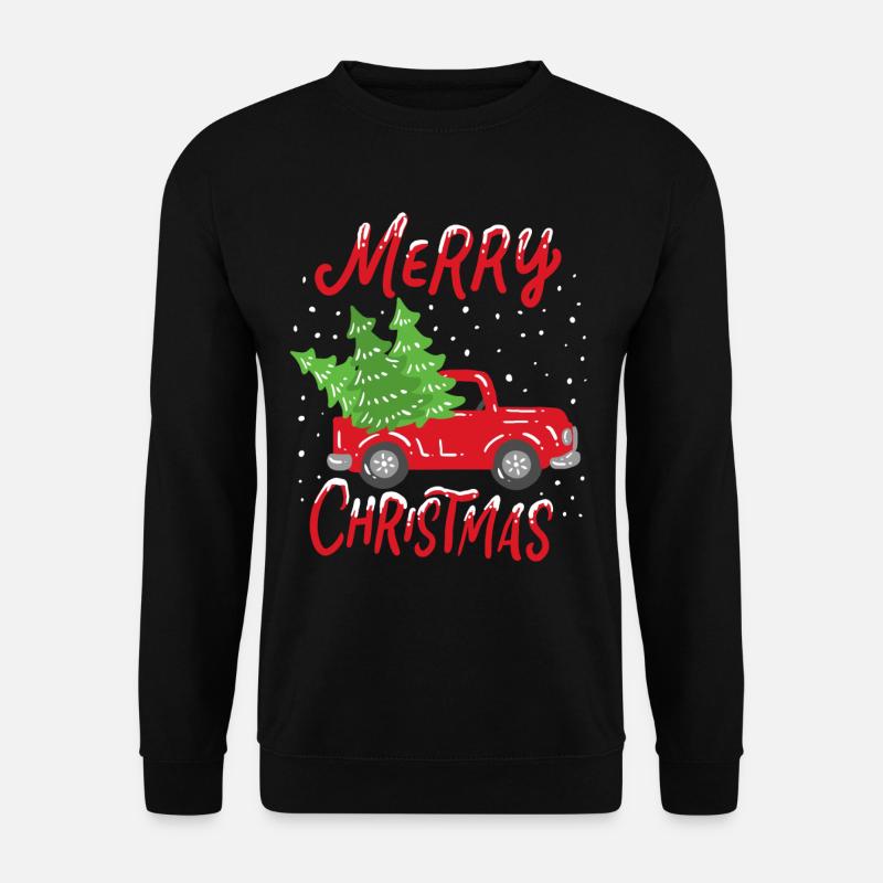 Christmas tree - Unisex Sweatshirt - black