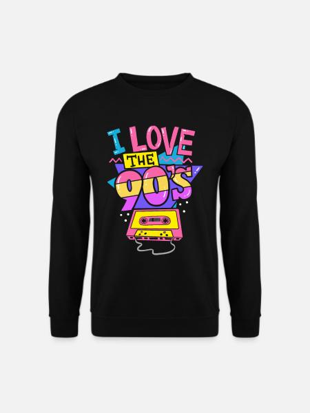 90s music - Unisex Sweatshirt - black