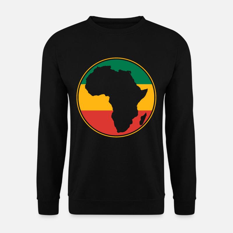 African map - Unisex Sweatshirt - black