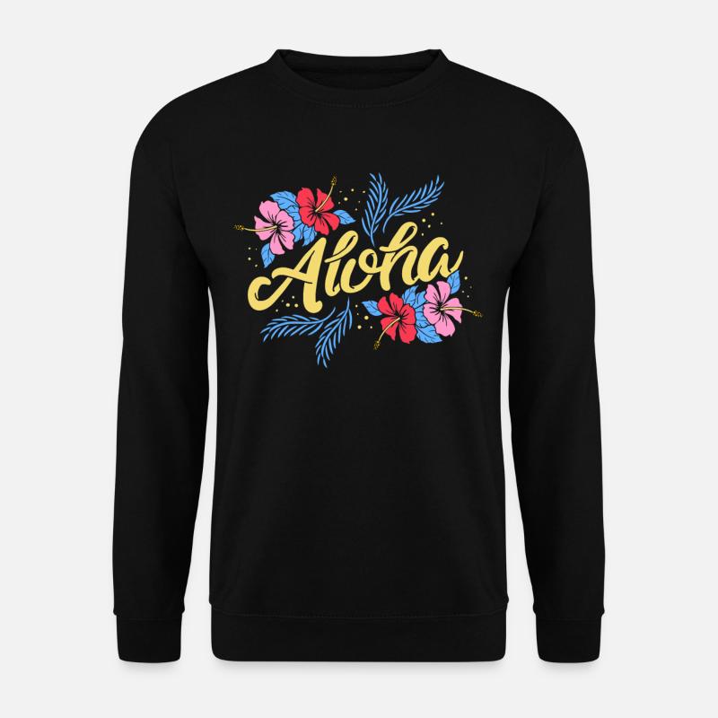 Aloha - Sweat-shirt Unisexe - noir
