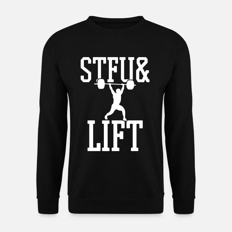 Gewichtheben - Unisex Pullover - Schwarz