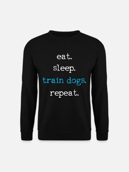 Hundetrainer - Unisex Pullover - Schwarz