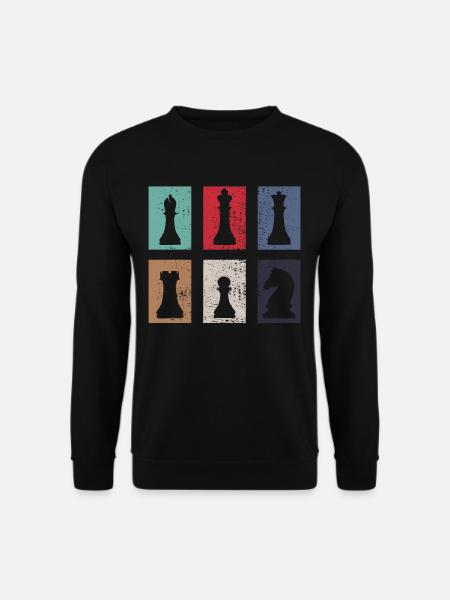 Schach - Unisex Pullover - Schwarz