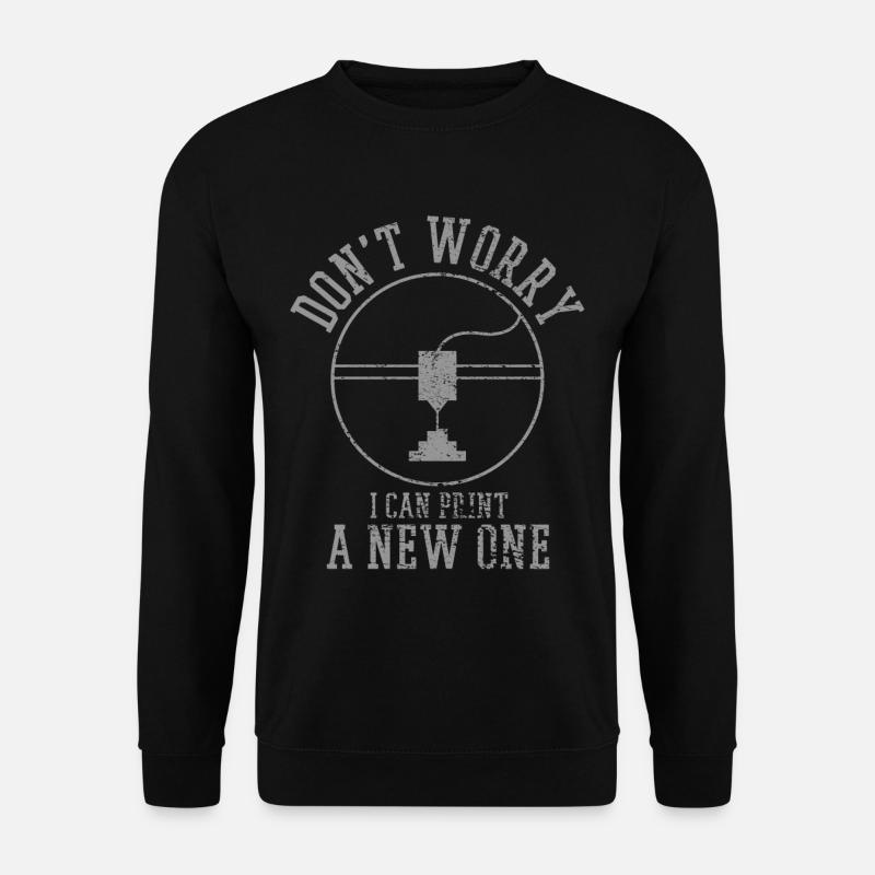 3D printing - Unisex Sweatshirt - black