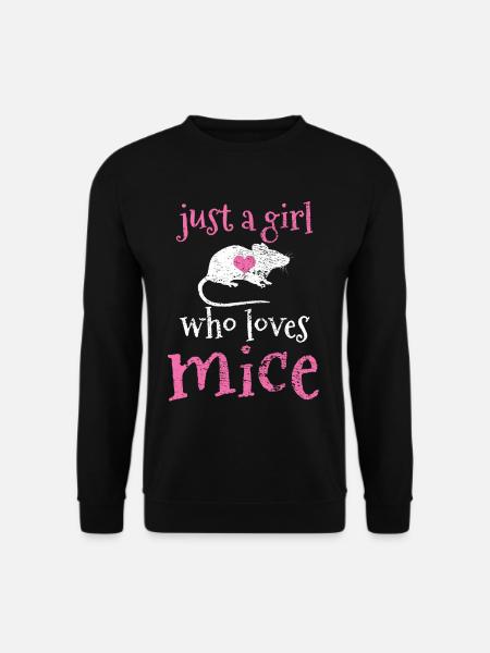 Mice Mouse - Unisex Sweatshirt - black