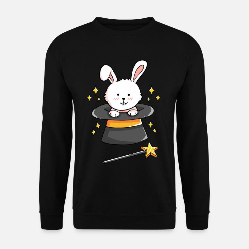 Bunny magic - Unisex Sweatshirt - black