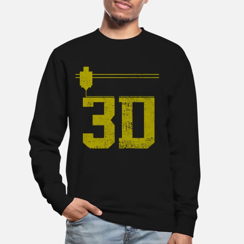 Impression 3D Impression 3D Impression 3D Sweat-shirt Unisexe