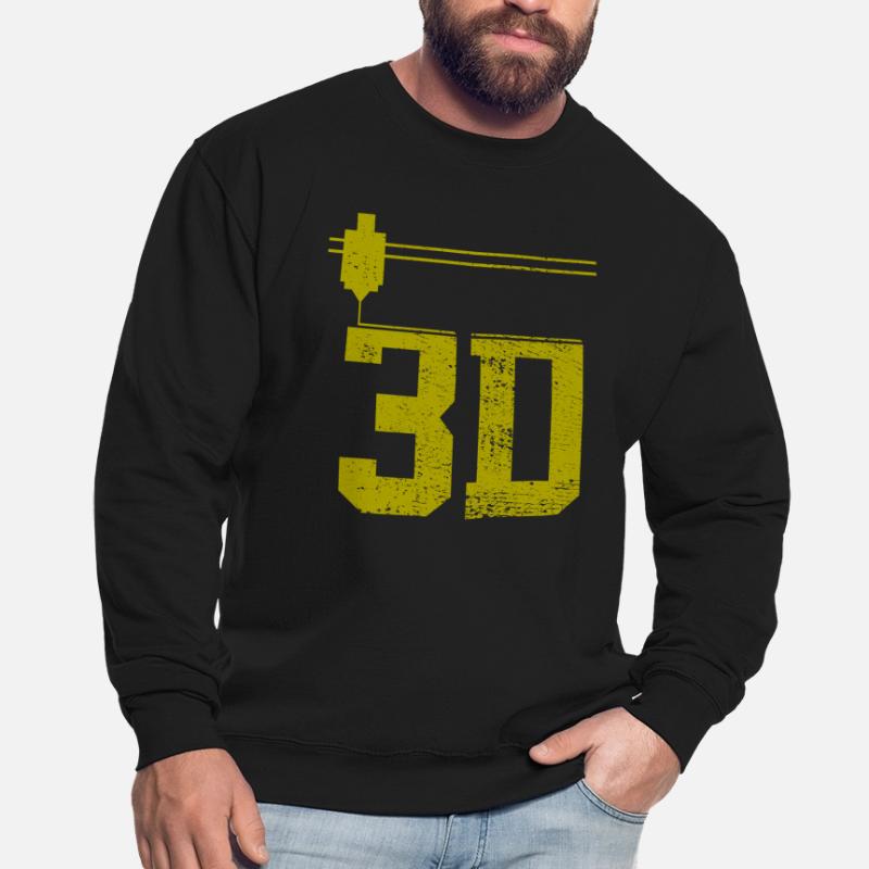 Impression 3D Impression 3D Impression 3D Sweat-shirt Unisexe