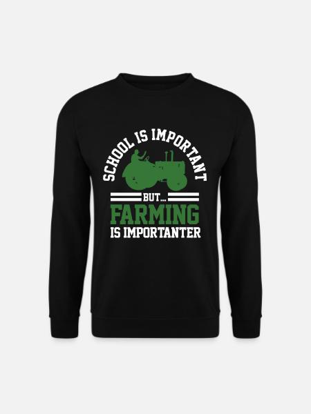 Landwirt - Unisex Pullover - Schwarz