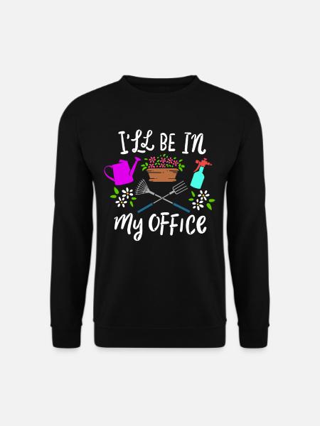 Gartenarbeit - Unisex Pullover - Schwarz