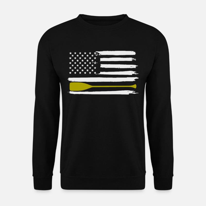 Rudern Rudern Rudern - Unisex Pullover - Schwarz