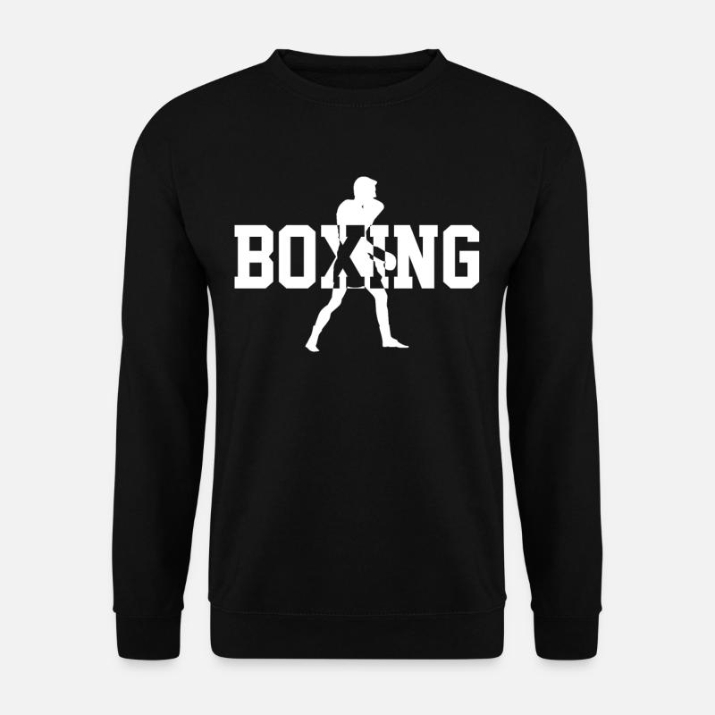 boxe - Sweat-shirt Unisexe - noir