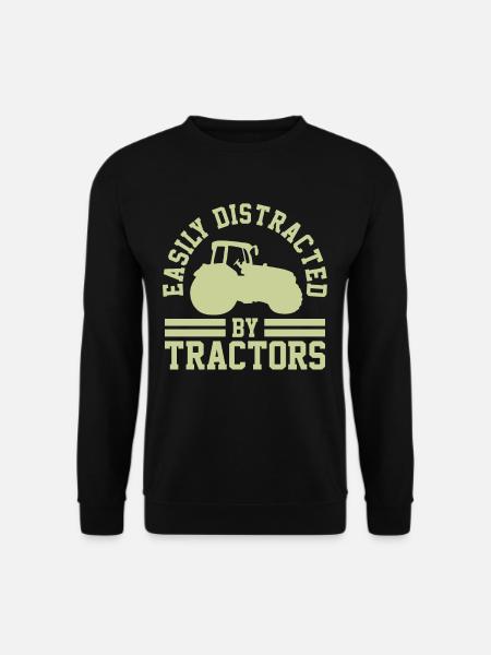 Tractors - Unisex Sweatshirt - black
