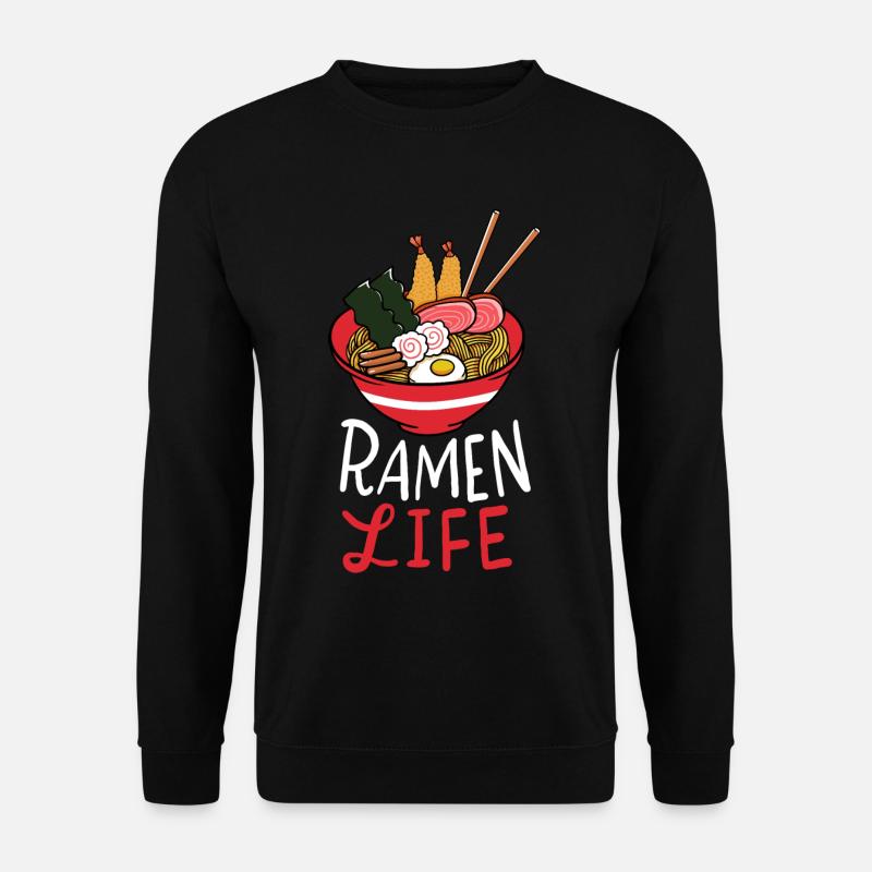 Vie de ramen - Sweat-shirt Unisexe - noir