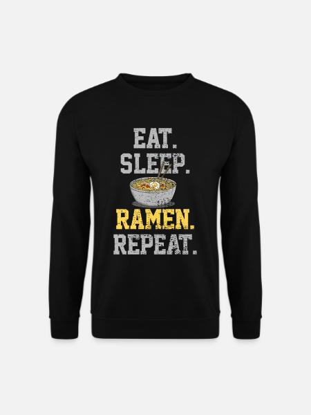 Ramen Noodles - Unisex Pullover - Schwarz