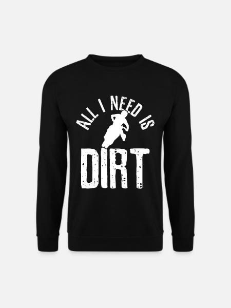 Motocross - Unisex Pullover - Schwarz