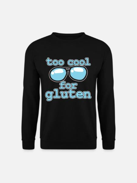 gluten - Unisex Sweatshirt - black