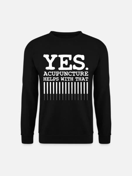 acupuncture - Unisex Sweatshirt - black