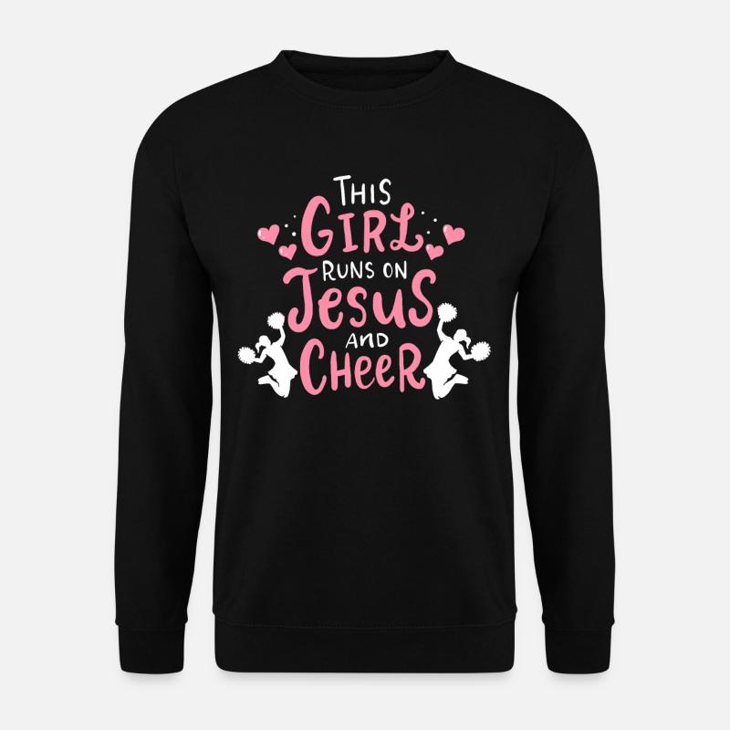 Christian Cheerleading - Unisex Pullover - Schwarz