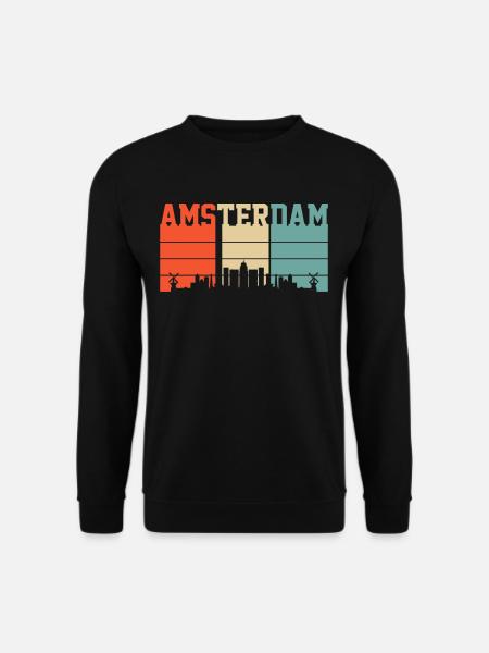 Amsterdam - Unisex Sweatshirt - black