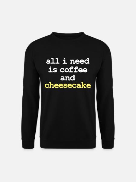 Cheesecake - Unisex Sweatshirt - black