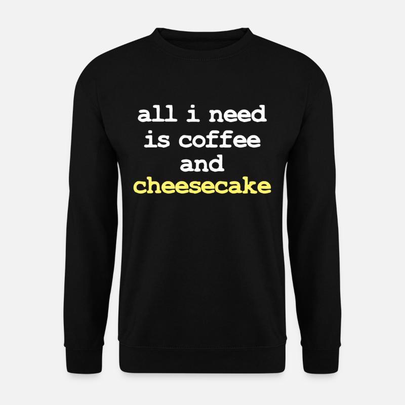 Cheesecake - Unisex Sweatshirt - black