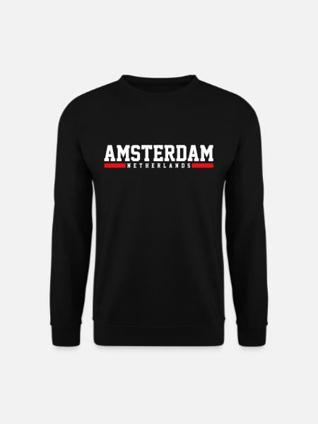 Amsterdam - Unisex Sweatshirt - black