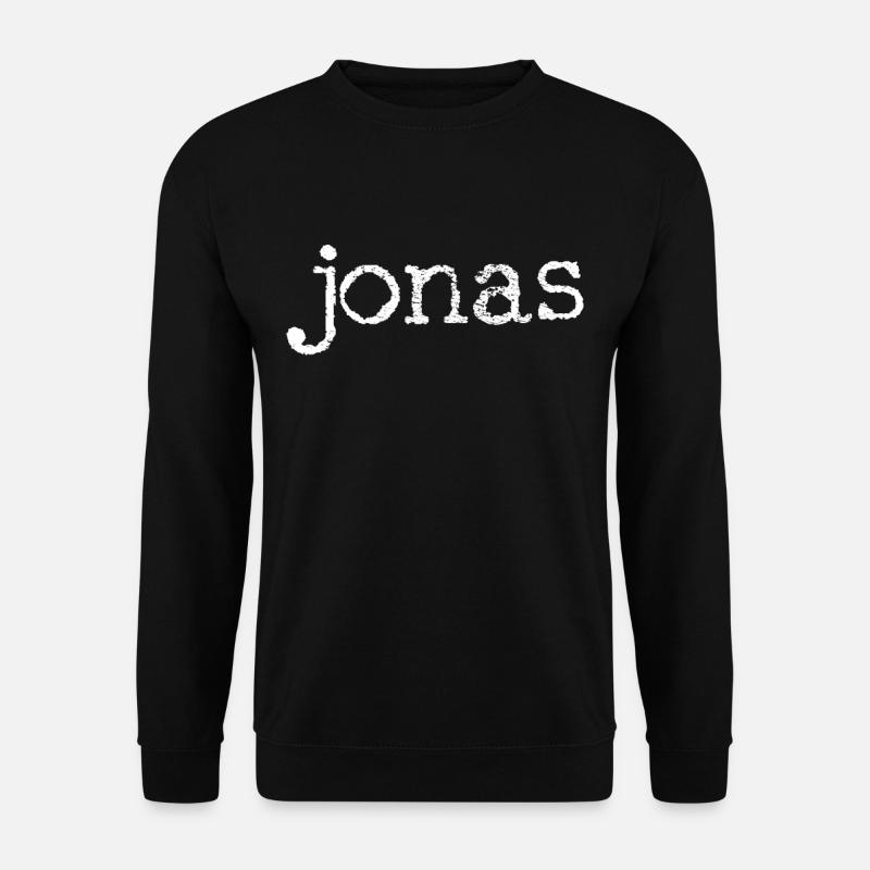 Jonas Name - Unisex Sweatshirt - black