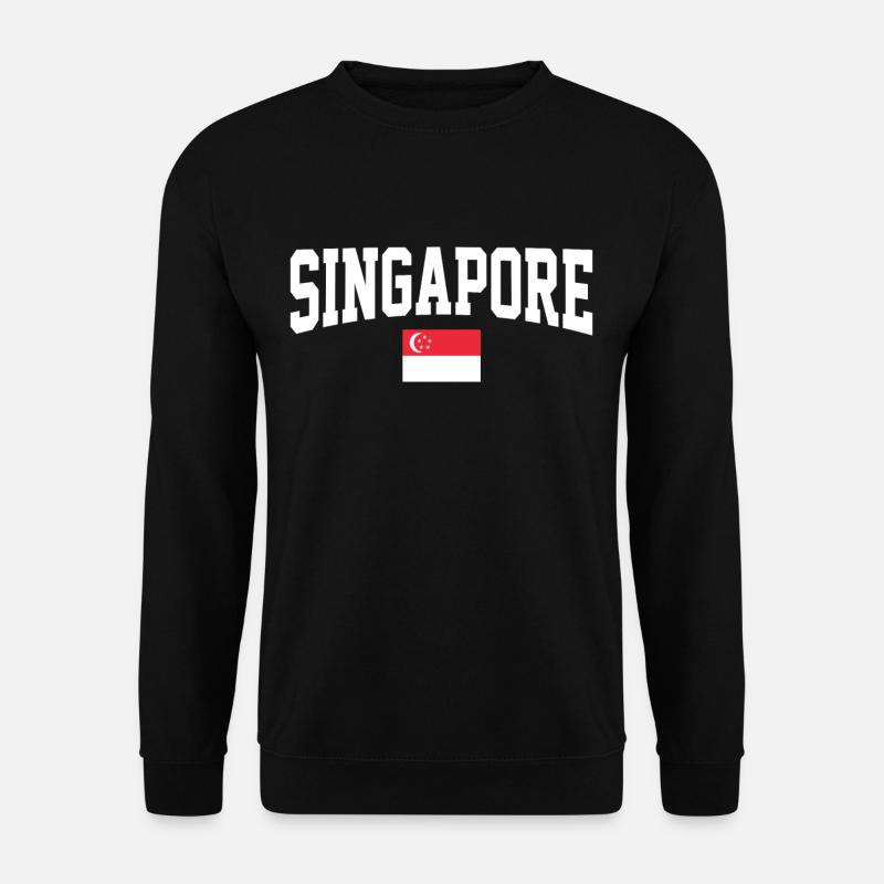Singapour - Sweat-shirt Unisexe - noir
