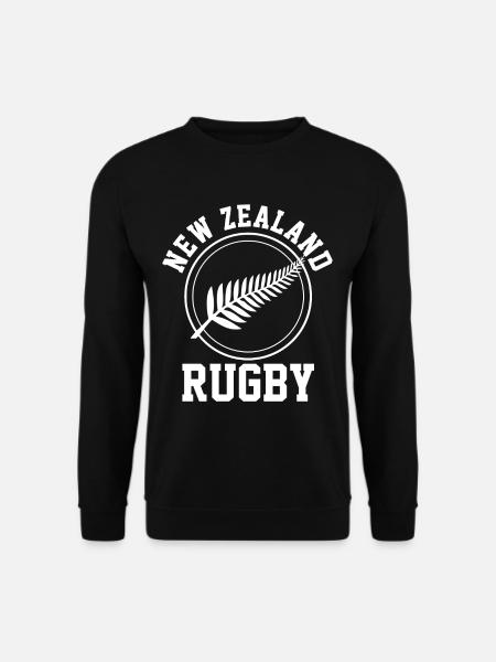 Rugby Neuseeland - Unisex Pullover - Schwarz