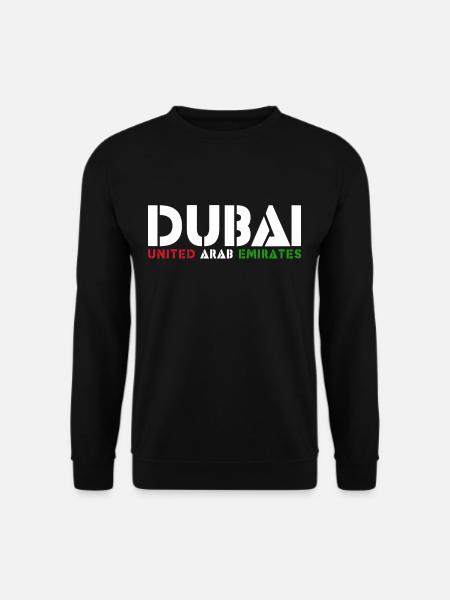 Dubai - Unisex Pullover - Schwarz