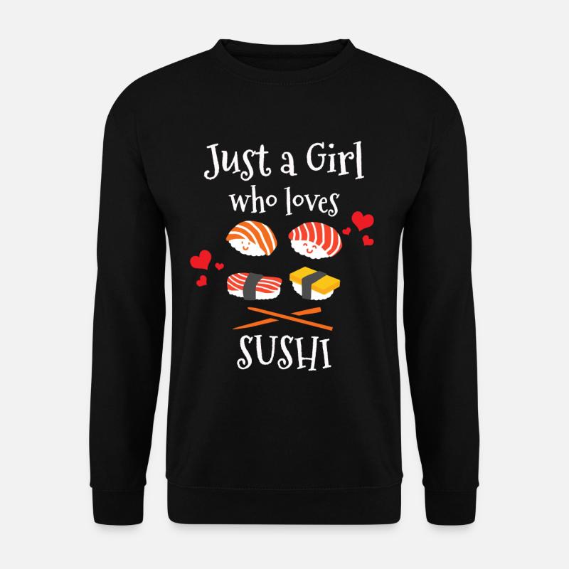 Sushi - Unisex Pullover - Schwarz