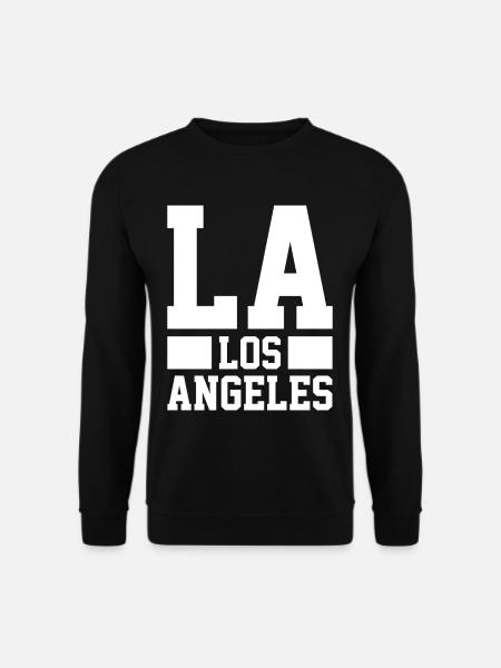 LA Los Angeles - Unisex Pullover - Schwarz