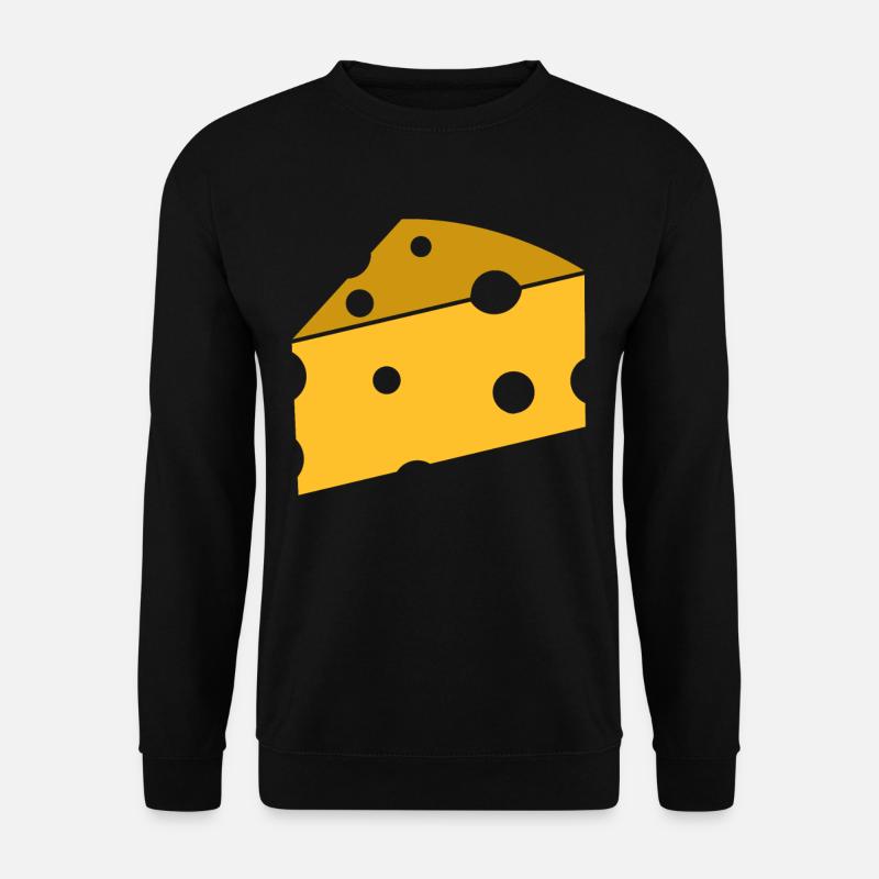 Cheese - Unisex Sweatshirt - black