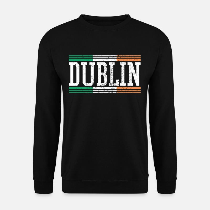 Dublin Irlande - Sweat-shirt Unisexe - noir