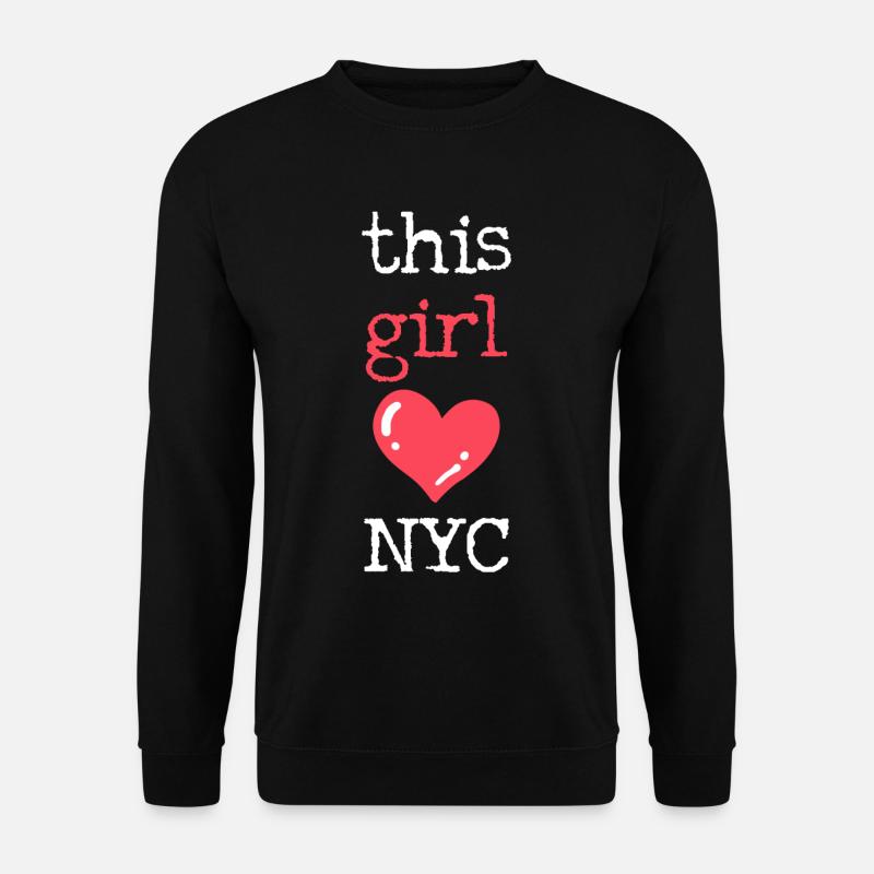 New York - Unisex Pullover - Schwarz