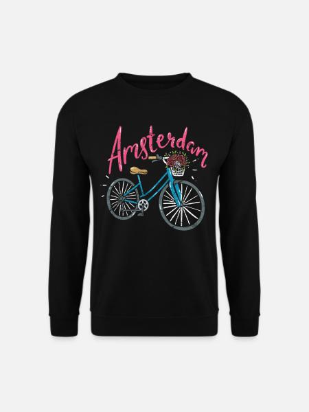 Amsterdam - Unisex Sweatshirt - black