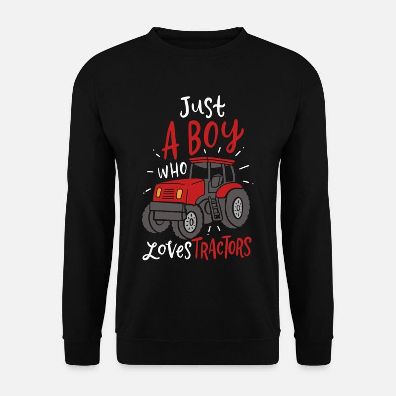 Tractors - Unisex Sweatshirt - black