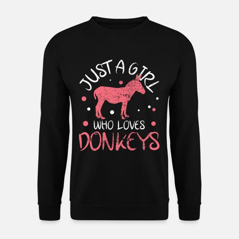 Âne âne âne - Sweat-shirt Unisexe - noir