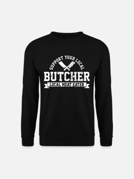 Butcher Local - Unisex Sweatshirt - black